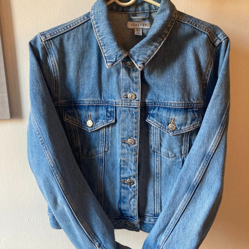 Topshop Women's Denim Jacket